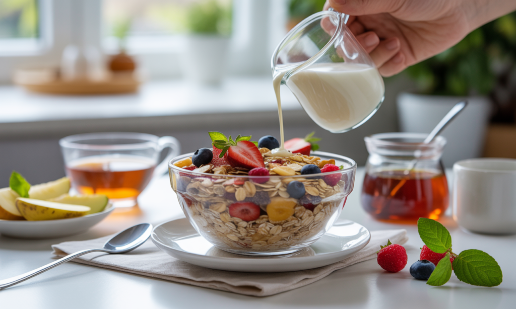 découvrez comment déguster le muesli pour un petit-déjeuner sain et équilibré, avec des conseils nutritionnels et des idées gourmandes pour bien commencer la journée.