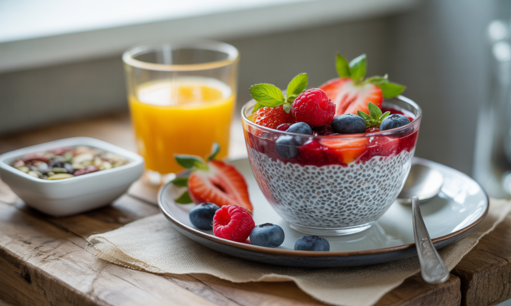 découvrez quel petit déjeuner avec graines de chia choisir pour bien démarrer votre matinée et booster votre énergie naturellement.