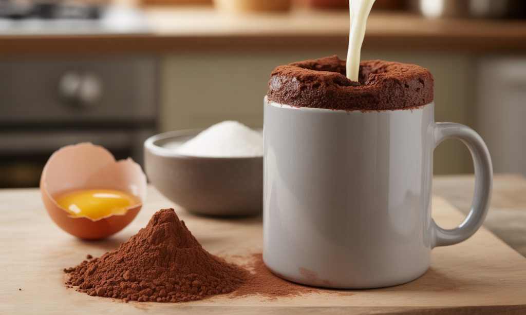découvrez comment préparer des mug cakes au chocolat en poudre délicieux et moelleux en seulement 5 minutes avec notre guide facile et rapide.
