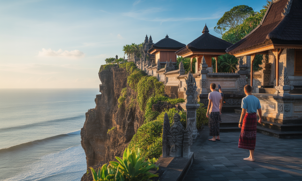 découvrez comment visiter le temple d'uluwatu à bali avec notre guide complet. explorez ce site spectaculaire, ses traditions, ses vues imprenables et conseils pratiques pour une expérience inoubliable.