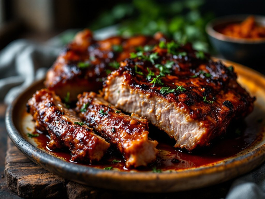 Travers de porc confit : notre recette fondante au four